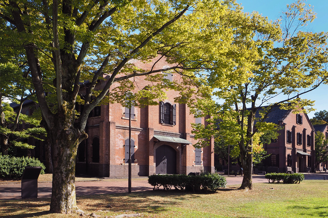 赤レンガ校舎：1946年～1972年(昭和21年～47年)まで26年間使用